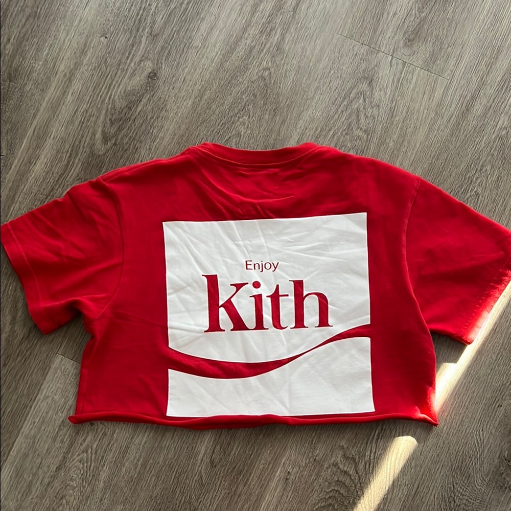 Kith Coca Cola Red Crop Top